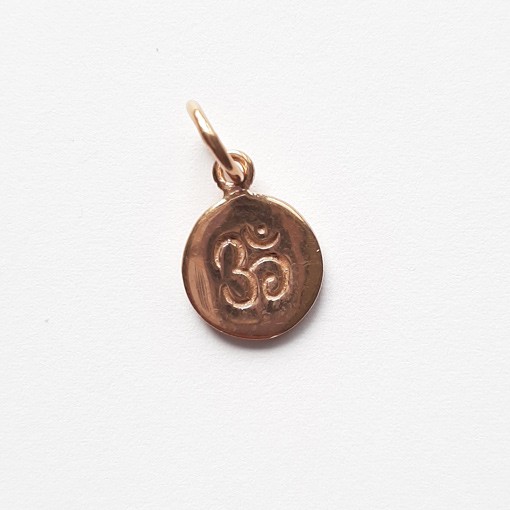 Round Charm with Om