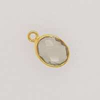 Flat stone with 1 eyelet