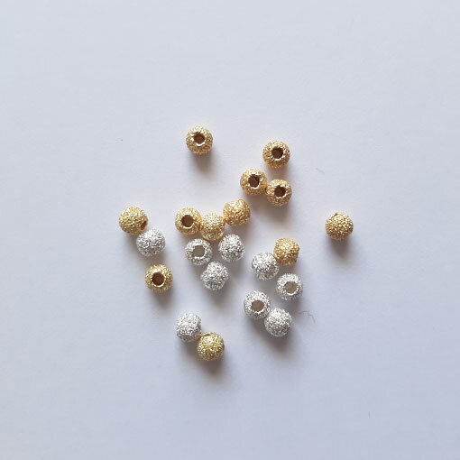 Bead with Stardust Finish