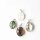 Semi Precious Gemstone Pendant, oval