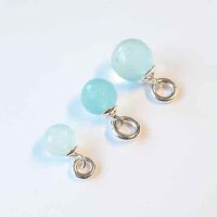 Aqua Chalcedon Pendant