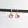 Semi Precious Stone Earrings, round
