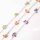 Silver Chain with Semi Precious Stones
