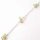 Silver Chain with Semi Precious Stones