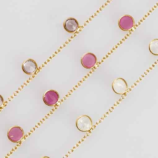 Silver Chain gold plated