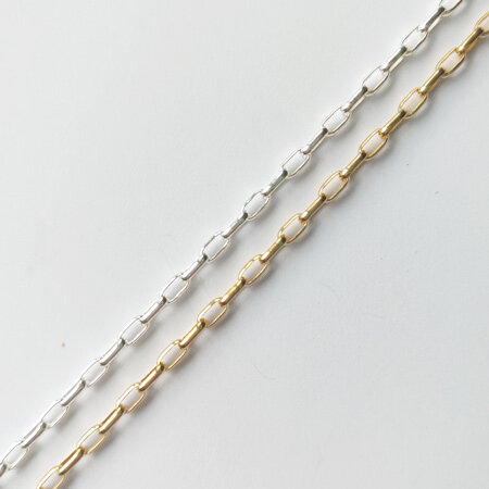 Silver Chain by the meter
