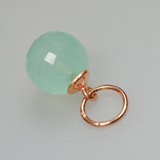 Aqua Calcedon Pendant