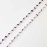 Silberkette mit Amethyst