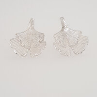 Gingko-Blatt Ohrstecker