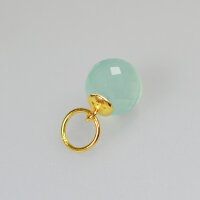 Aqua Calcedon Ball  Pendant