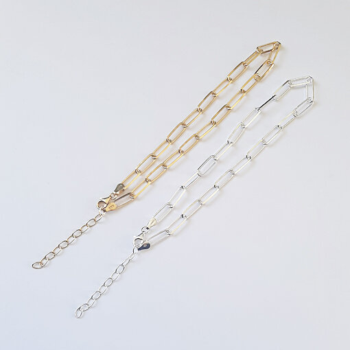 Paperclip Fußkette