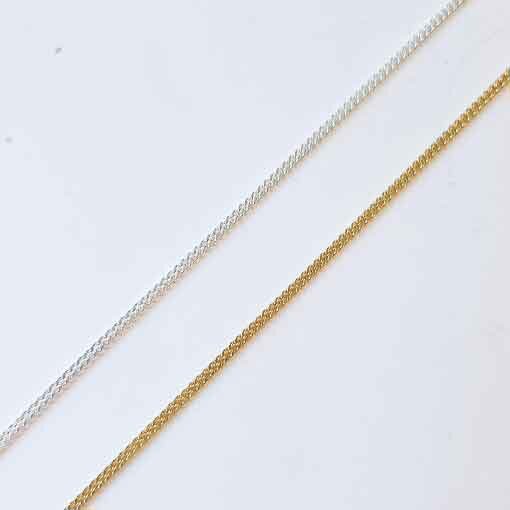 Silver Curb Chain