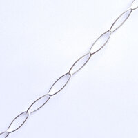 Silberkette 13 x 5mm  / 1cm / silber