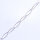 Silver Chain 13 x 5mm  / 1cm / silver
