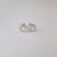 Ohrstecker Schnecke