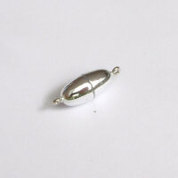 Magnetverschluss 21 x 9mm / 5 Stück / chrom glanz