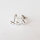 Stud Earrings 10 x 4mm / 1 pair / silver