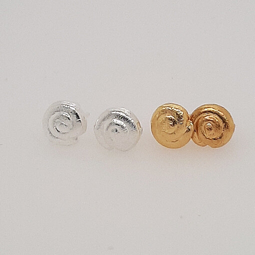 Ohrstecker, Schnecke