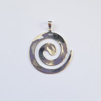 Spirale 15mm / 2 Stück / silber