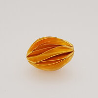 Olive 14 x 10mm / 1 Stück / gold