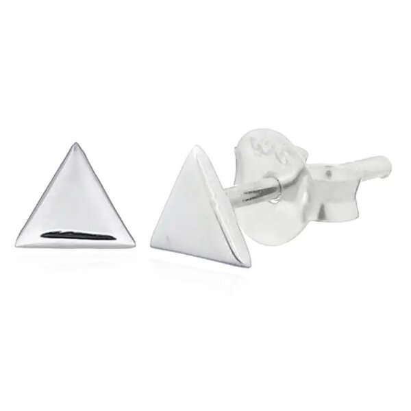 Stud Earrings Triangle