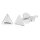 Stud Earrings Triangle