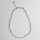 Paperclip Halskette 42+5cm / 1 Stück / silber