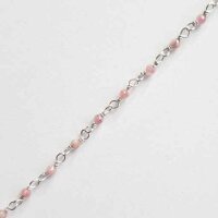 Silver Chain with Tourmaline