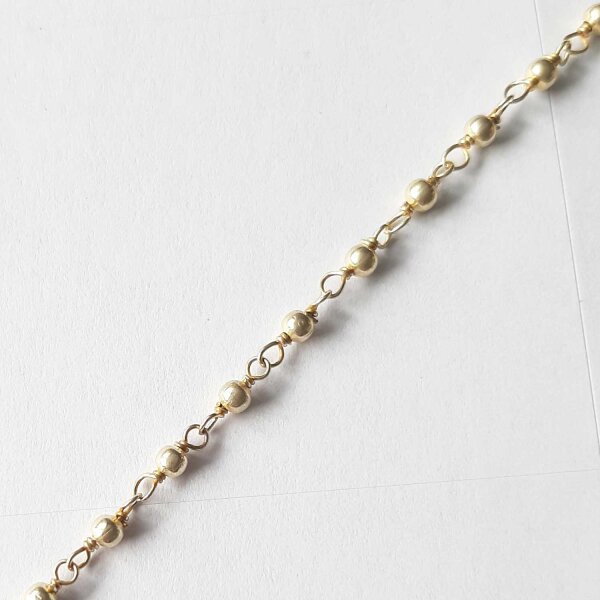 Silver Chain 2mm / 1cm / gold