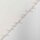 Silver Chain Moonstone / 2mm / 1cm / silber