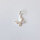 Butterfly 11mm / 5 pieces / silver
