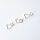 Anhänger Herz 8mm / 10 Stück / silber
