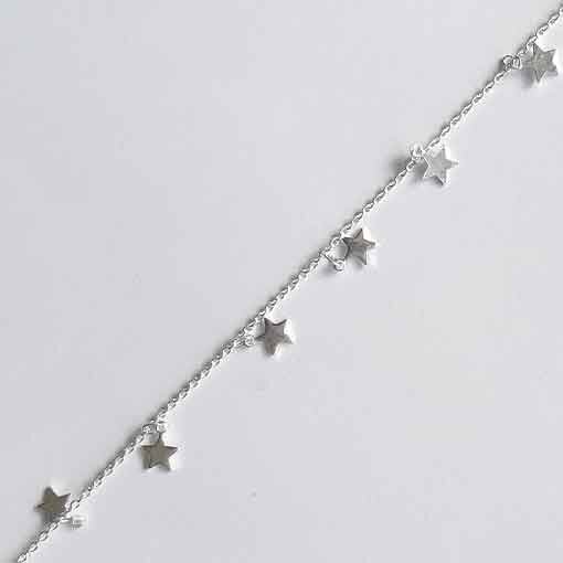 Silberkette 6mm / 1 cm / silber