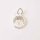 Round Charm with Lotus