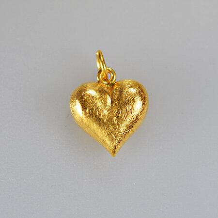 Herz 15mm / 1 Stück / gold