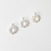 12mm / 10 pieces / silver