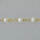 Silberkette mit Süsswasserperlen 2mm / 1cm / gold