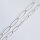 Silberkette 13 x 5mm / 1cm / silber