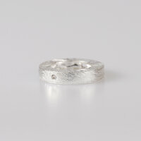 Kreis 4 x 2mm / 10g / ca. 75 Stück / silber