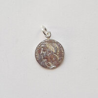 Münze 13mm / 3 Stück / Silber
