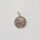 Roman Coin Charm13mm / 3 pieces / silver