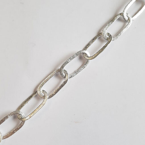 Silberkette 19 x 9mm / 1cm / silber