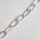 Silver Chain by the meter  19 x 9mm / 1cm / silver