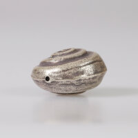 Spiral Bead 8mm / 10 pieces / silver