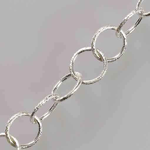 Silberkette 8mm / 1cm / silber