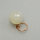 Moonstone Pendant 8mm / 3 pieces / rose