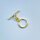Toggle Clasp, matt