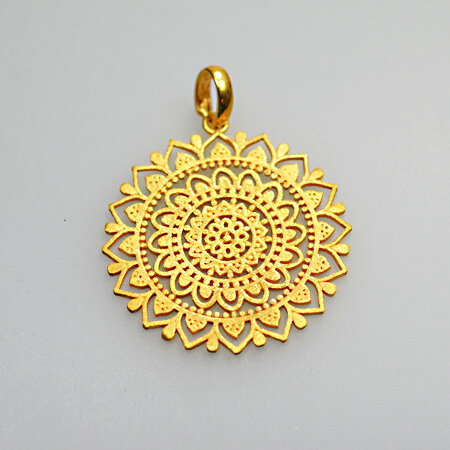 Pendant, Filigree
