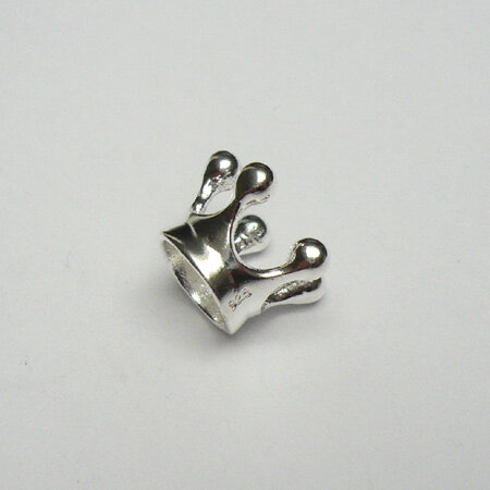 Crown 6mm / 10g / approx. 16 pieces / silver