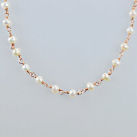 Silver Chain with Freshwater Pearl